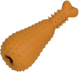 Nobby hračka pro psy kuřecí stehýnko silná guma 15,5 cm