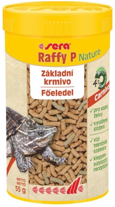 Sera Raffy P Nature - plaz 250 ml