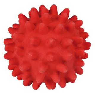 Latexový ježatý míček se zvukem 6 cm