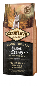 Carnilove Salmon & Turkey for Large Breed Puppy 1,5kg