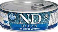 N&D CAT OCEAN Adult Tuna & Sardine & Shrimps 80g