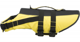 Life Vest plavací vesta pro psa S 35 cm: 42-66 cm, do 20kg žluto/černá