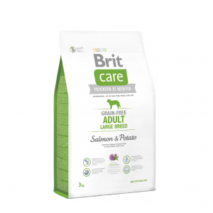 Brit Care Dog Grain-free Adult Large Breed Salmon & Potato 1kg