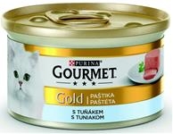 Gourmet Gold cat konz.-jemná paštika tuňák 85 g 