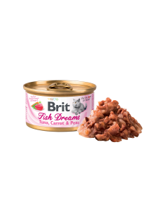 Brit Cat konz Brit Fish Dreams Tuna , Carrot & Pea 80g