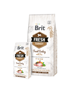 Brit Dog Fresh Turkey & Pea Light Fit & Slim 12kg