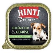 Rinti Dog Feinest vanička drůbež+zelenina 150g
