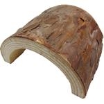Dekorace přírodní - úkryt dřevo s kůrou Komodo 12x6x13cm