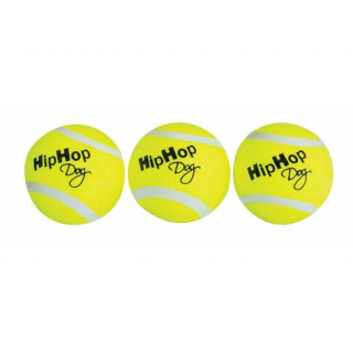 Tenisový míček pískací 5 cm HIPHOP 3ks
