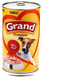 GRAND konz. pes drůbeží 1300g