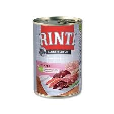 Rinti Dog konzerva telecí 400g