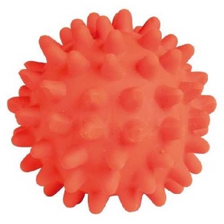 Latexový ježatý míček se zvukem 7 cm