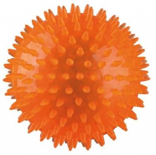 Ježatý míček, pevný plast (TPR) 12 cm