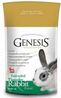 GENESIS TIMOTHY RABBIT FOOD 1 kg granulované krmivo pro králíky