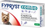 Fypryst combo spot-on 67/60,3mg pes malý 1 pipeta