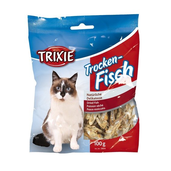 Sušené rybičky, pamlsek pro kočky  50g