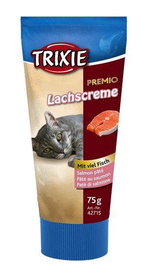 Premio LACHSCREAM - paštika z lososa pro kočky 75g
