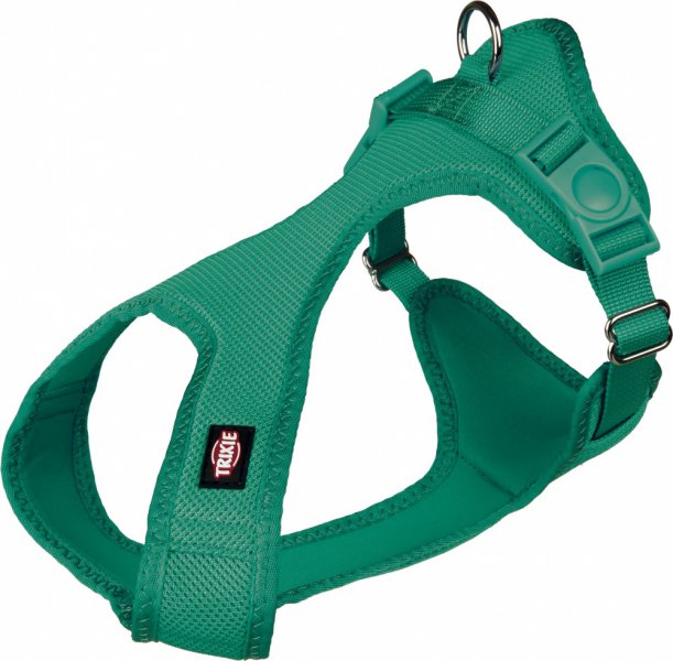 Soft postroj, jemný, vypolstrovaný XS-S 30-45 cm/15 mm petrolejově modrý