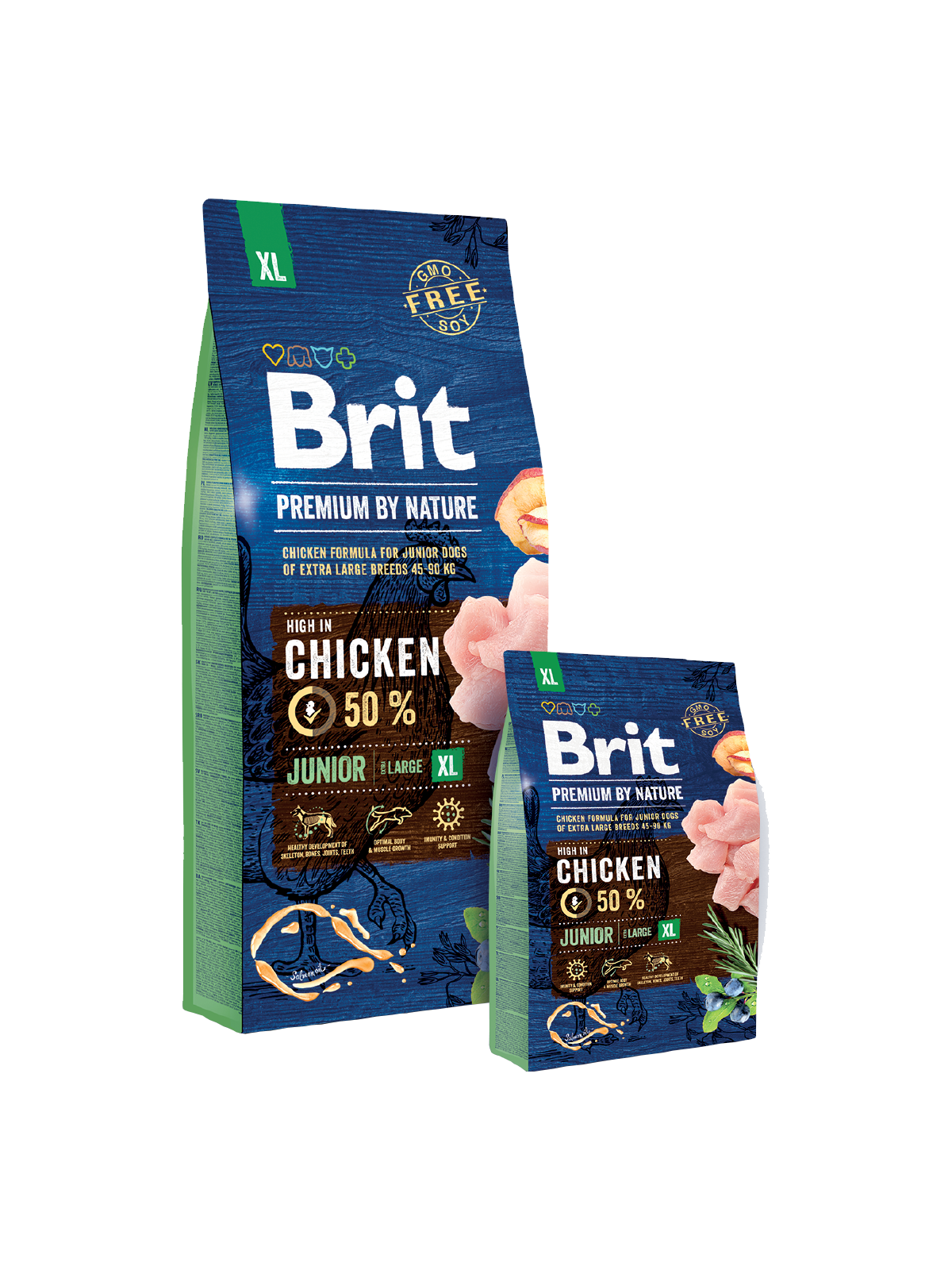 Brit Premium Dog by Nature Junior XL 3kg