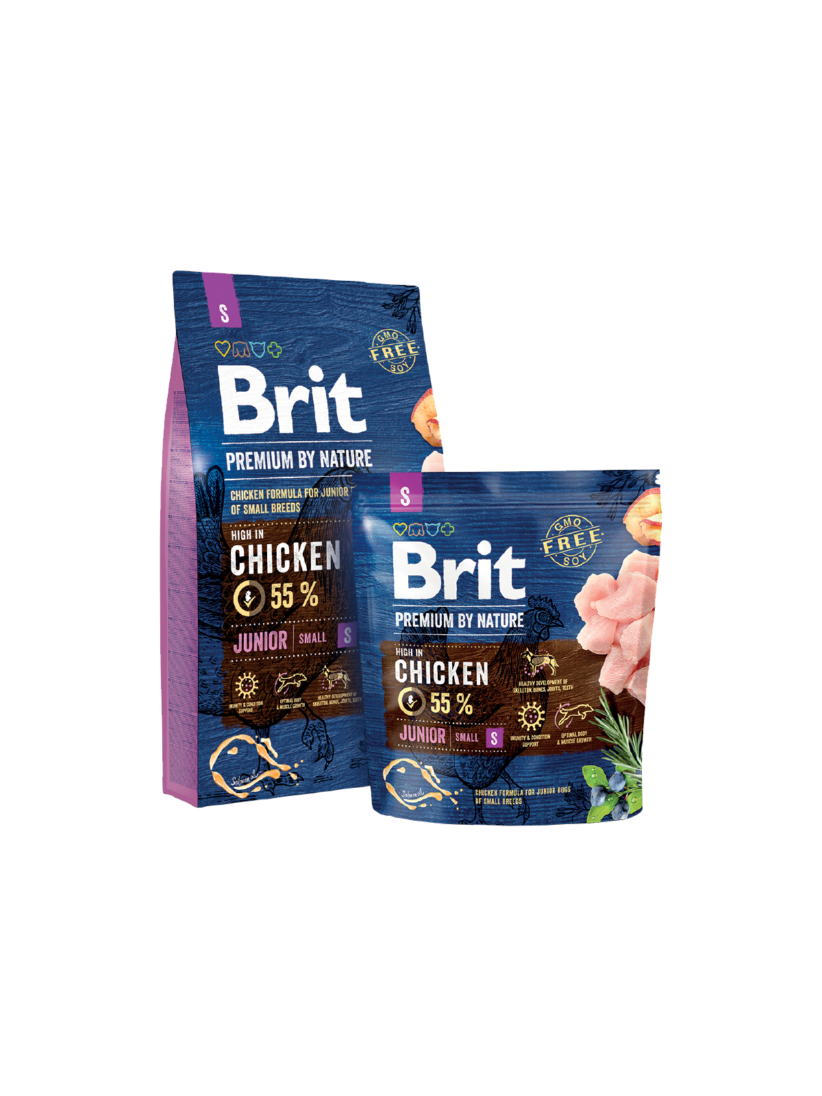 Brit Premium Dog by Nature Junior S 3kg