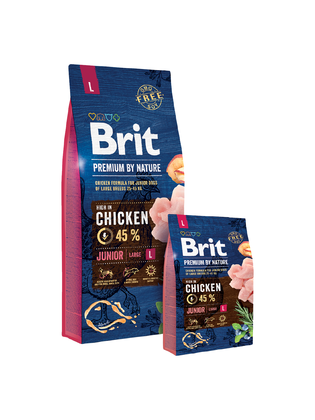 Brit Premium Dog by Nature Junior L 3kg
