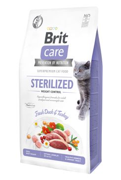 Brit Care Cat GF Sterilized Weight Control, 0,4kg