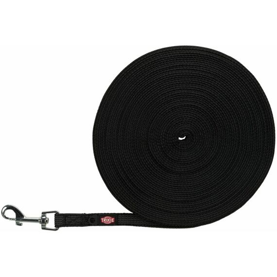 Stopovací vodítko pogumované 10m/15mm - černé 