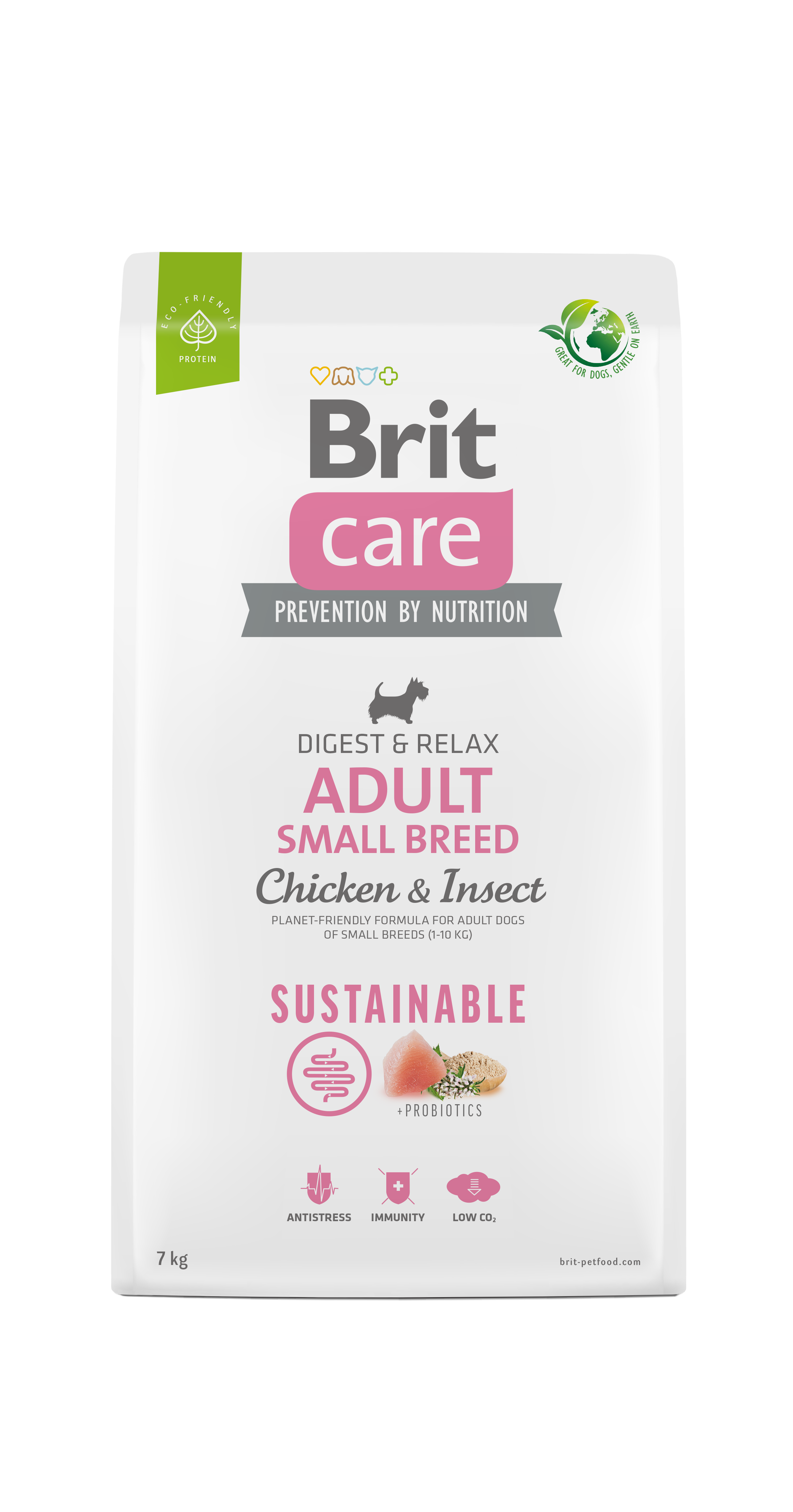 Brit Care Dog Sustainable Adult Small Breed 3 kg