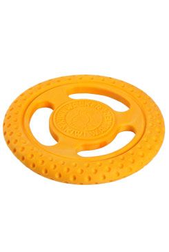Hračka pes FRISBEE MINI plov. z TPR oranžová Kiwi
