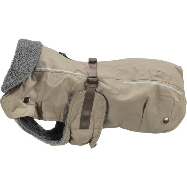 Kabátek ROUEN 2 v 1, buldog střih, písková M 52cm