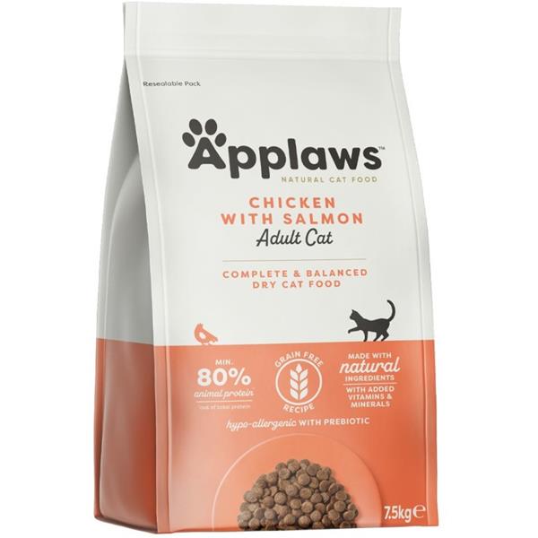 Applaws Cat Dry Adult Chicken with Salmon 400 g