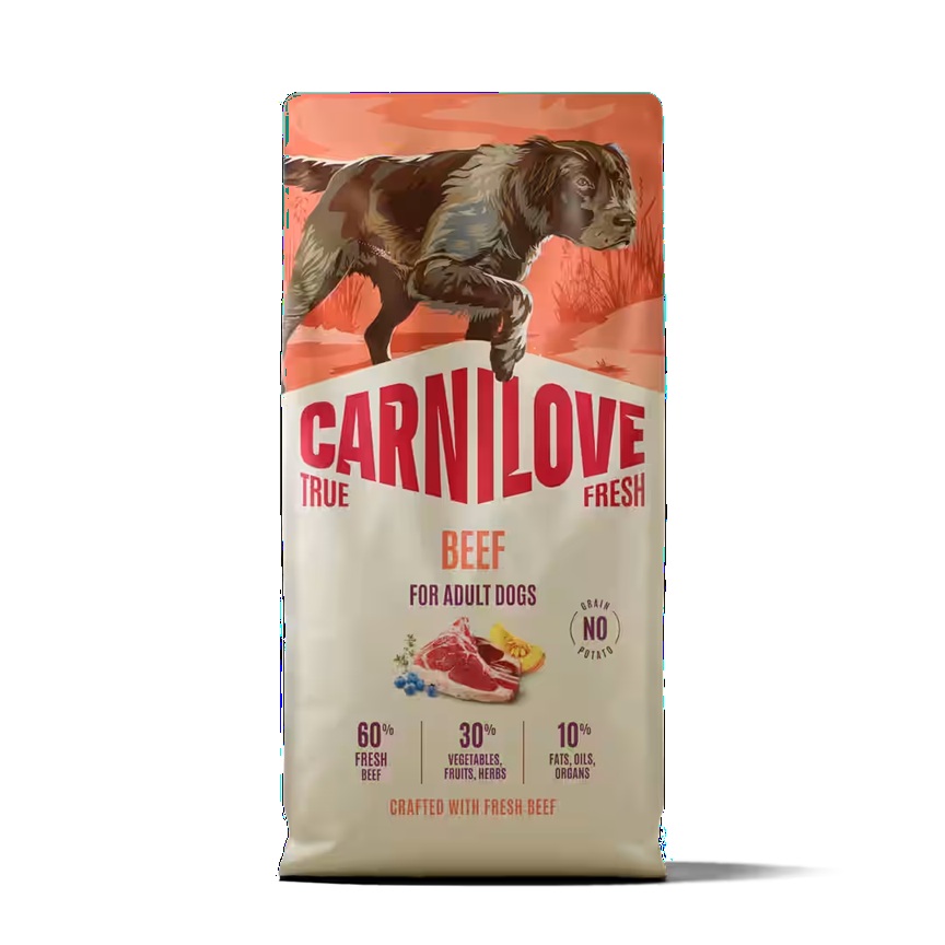 Carnilove Dog True Fresh Dry Beef Adult AllBreeds1,5kg