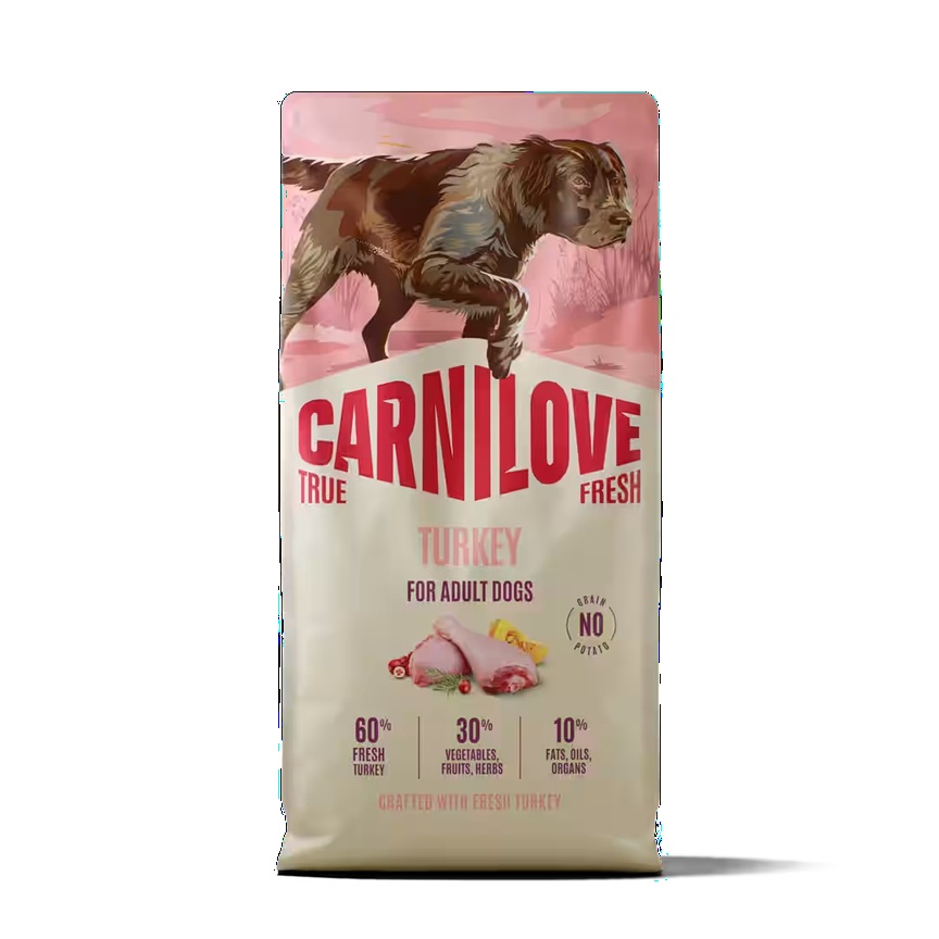 Carnilove Dog True Fresh Dry Turkey Adult AllBreed 12kg