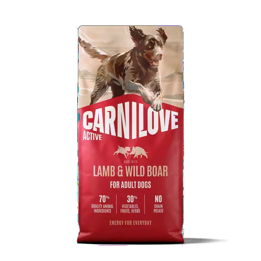 Carnilove Dog Active Dry Lamb&Wild Boar Adult 4kg