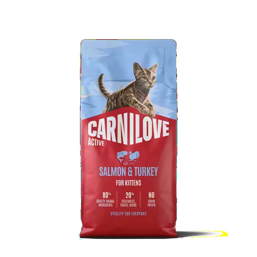 Carnilove Cat Active Dry Salmon&Turkey Kittens 400g
