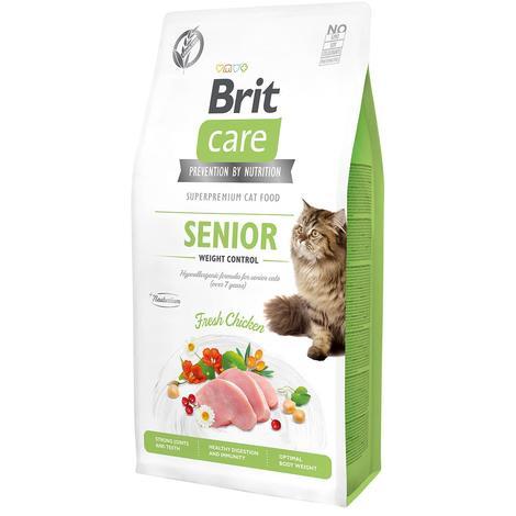 Brit Care Cat GF Senior Weight Control 7kg