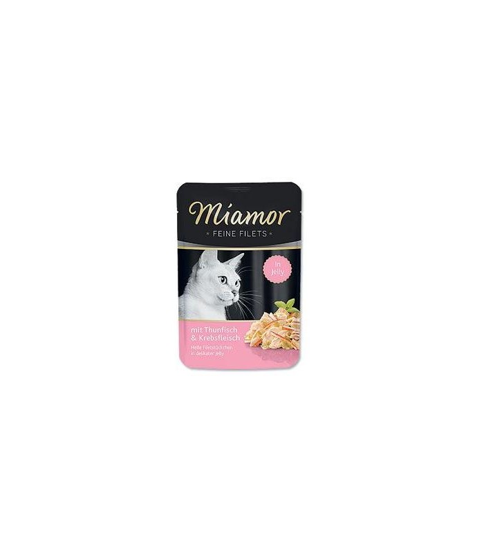 Miamor Cat Filet kapsa tuňák+krab 100g