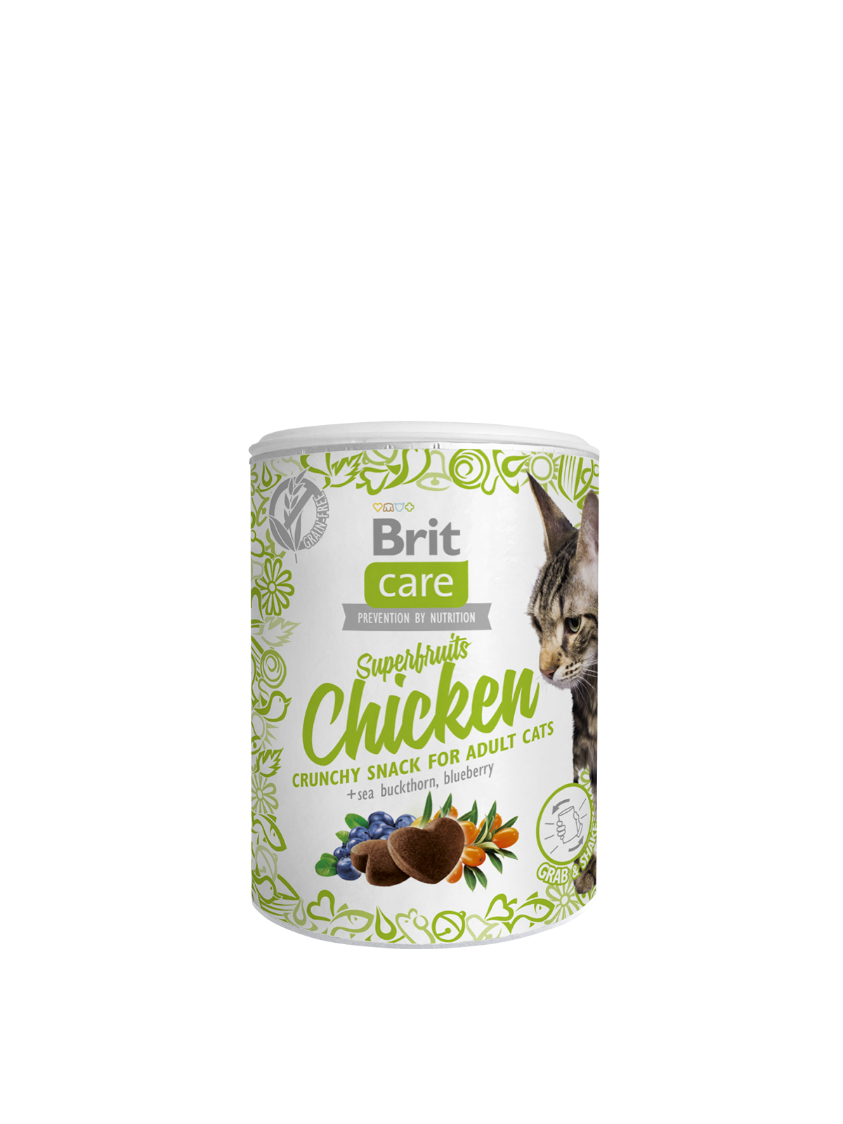 Brit Care Cat Snack Superfruits Chicken 100g
