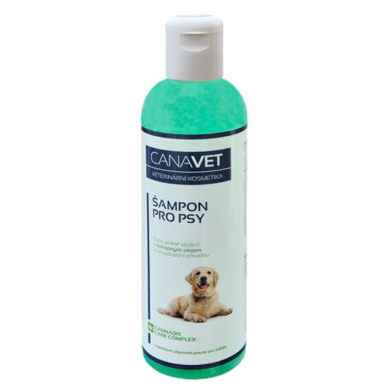 CANAVET šampon pro psy s antipar.přísadou Canabis CC 250ml