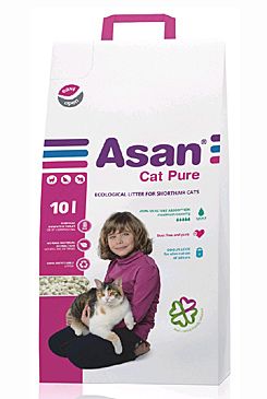ASAN Cat Pure Podestýlka 10l