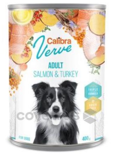 Calibra Dog Verve konz.GF Adult Salmon&Turkey 400g