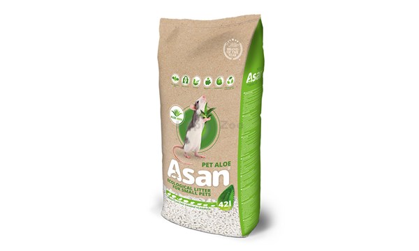 ASAN Pet Aloe Podestýlka hlodavce a králíčky 42l
