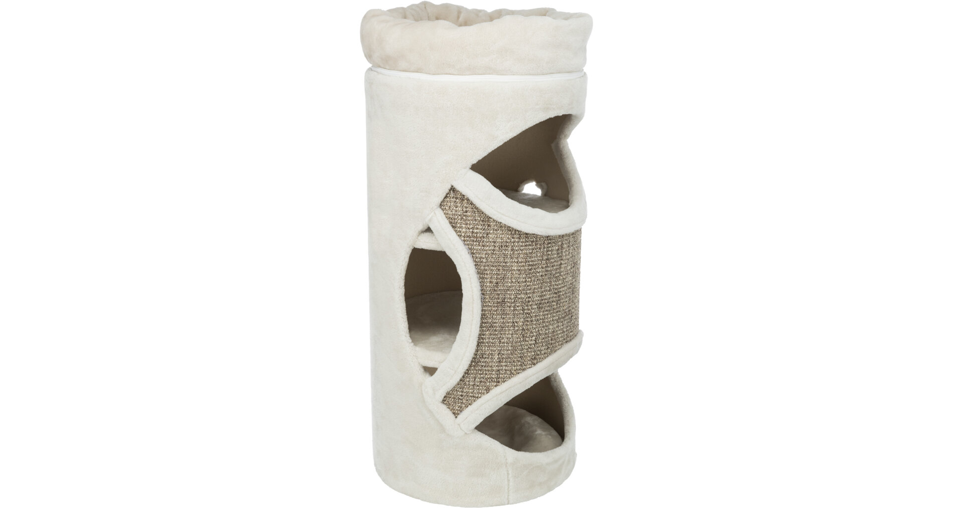 Škrábací válec pro kočky TOWER GRACIA béžový 38 cm/85 cm