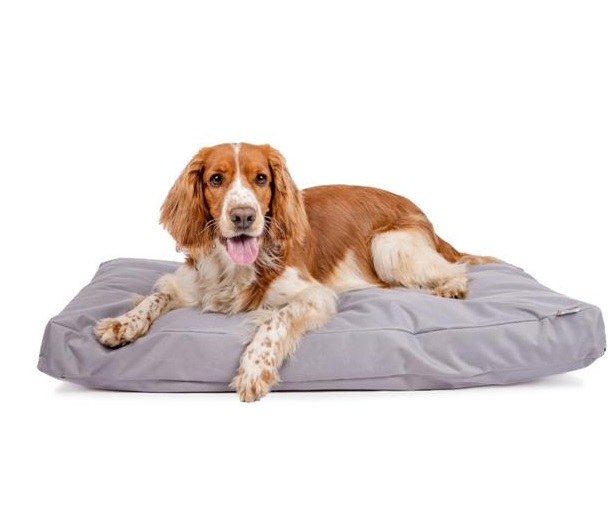 Matrace nylon Buffy šedá se zipem 90x60x10