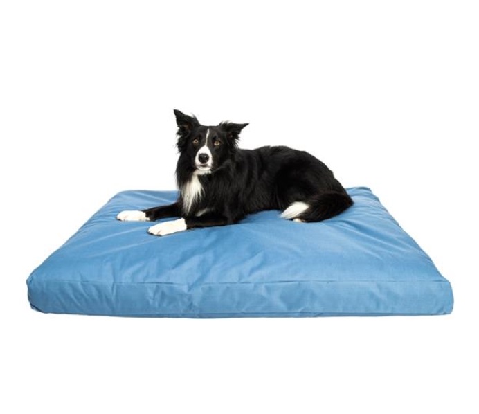 Matrace nylon Buffy džínová se zipem 90x60x10