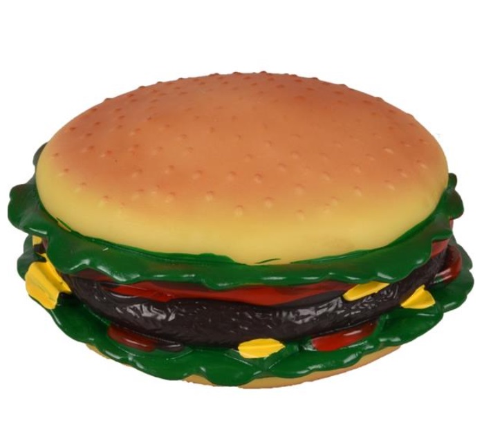 Hračka vinyl Hamburger 15cm Flamingo