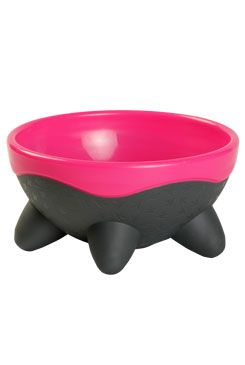 Miska plast pes UFO 750ml růžová Kiwi
