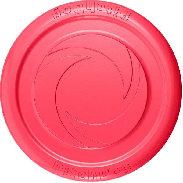 Hračka pěnový létající disk červený 24 cm PitchDog