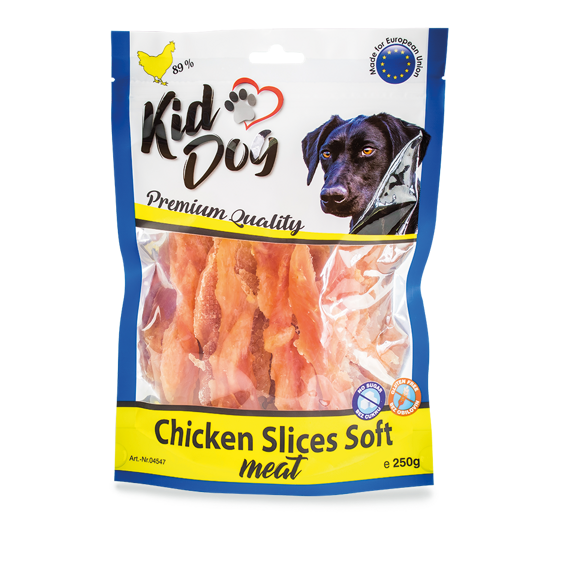 KIDDOG kuřecí plátek, měkké masíčko 250 g