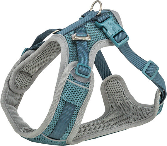 FlexMesh Premium postroj, široký střih, petrolejová L, 63-92cm/25mm